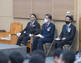 제102회 정기노회 목사 임직 및 강도사 인허식